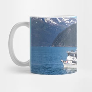 USA. Alaska. Fishing Boat Catching Fish. Mug
